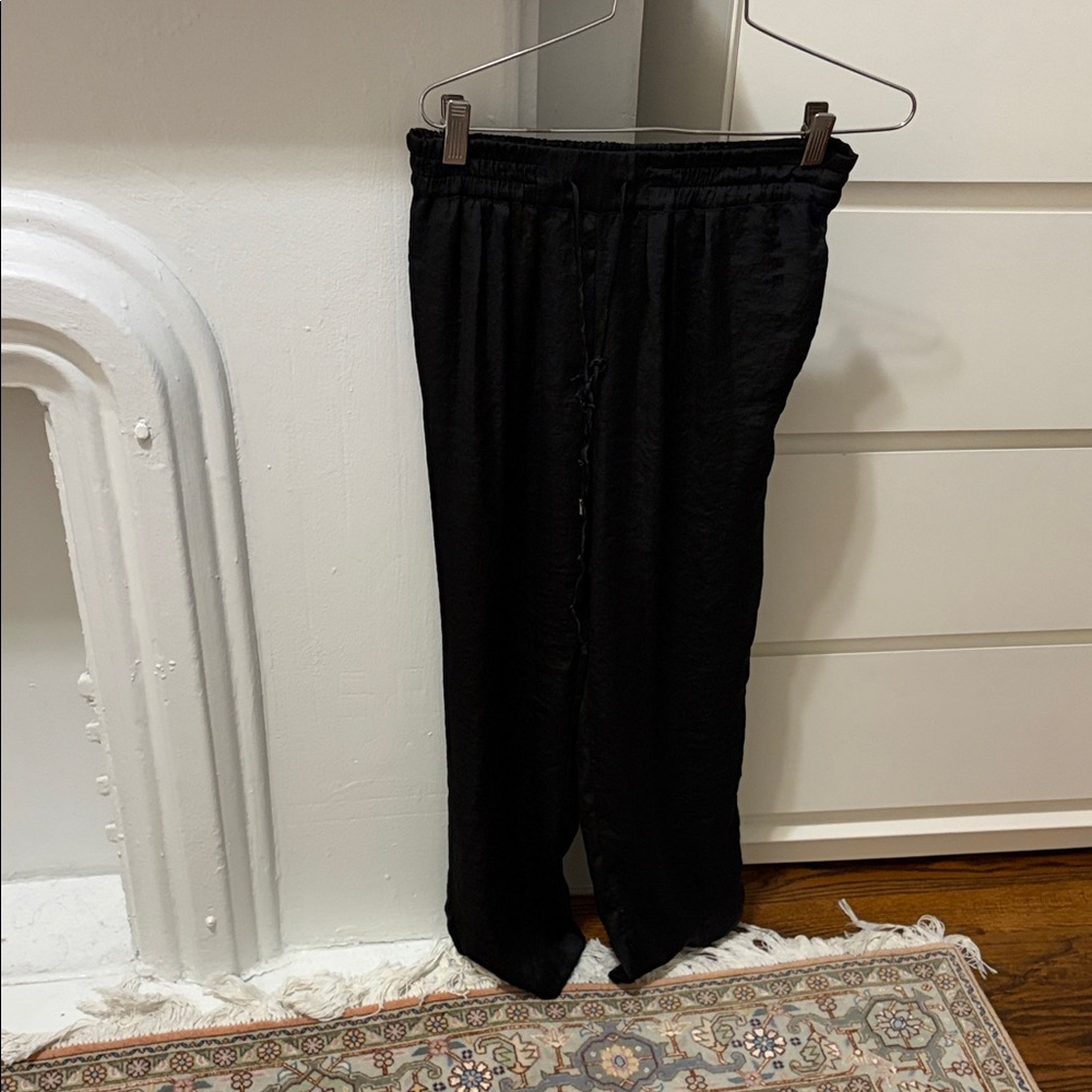 Zara Xs loose pants black casual